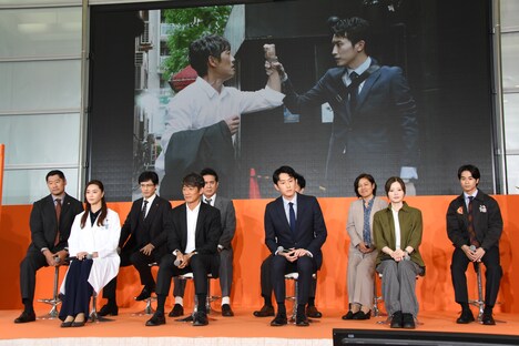 ドラマ「オクラ～迷宮入り事件捜査～」制作発表の様子