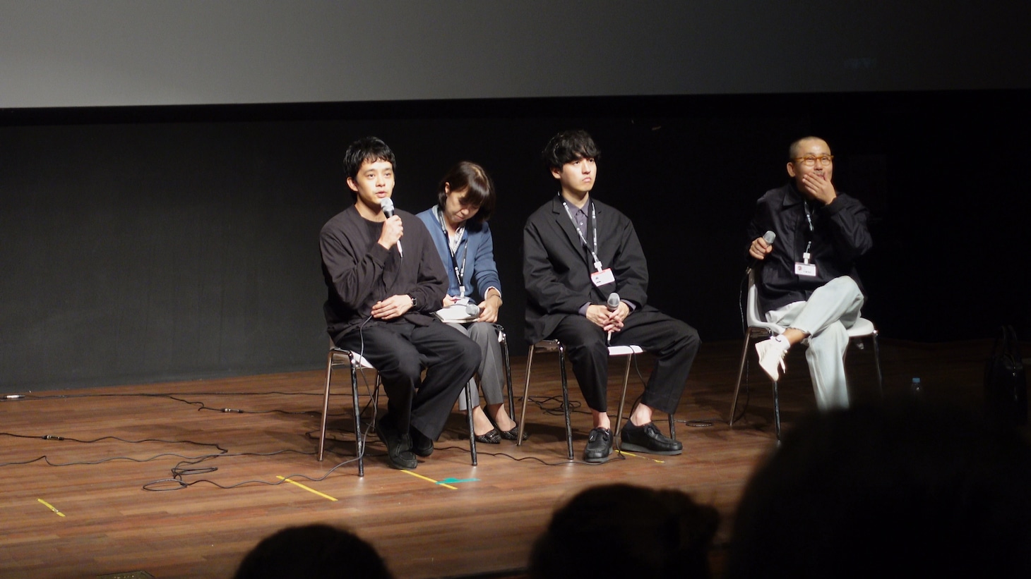 第29回釜山国際映画祭における「ぼくのお日さま」Q&A付き公式上映の様子