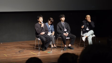 第29回釜山国際映画祭における「ぼくのお日さま」Q&A付き公式上映の様子