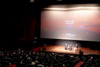第29回釜山国際映画祭における「ぼくのお日さま」Q&A付き公式上映の様子