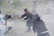 映画「十一人の賊軍」メイキング写真