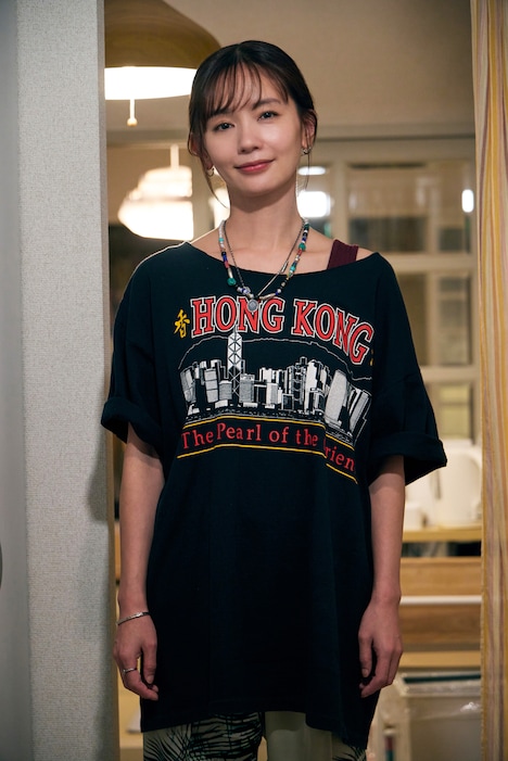 ドラマ「マイダイアリー」より、富田緑役の中村ゆり。