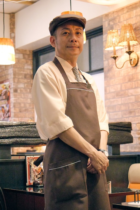 ドラマ「マイダイアリー」より、杉山次郎役の坪倉由幸。