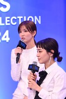 岡崎紗絵（奥）、奈緒（手前）