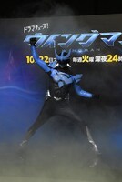 「ウイングマン」記者会見の序盤に登場したウイングマン