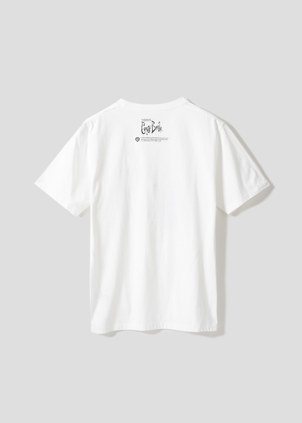 「ティム・バートンのコープスブライド」Tシャツの背面