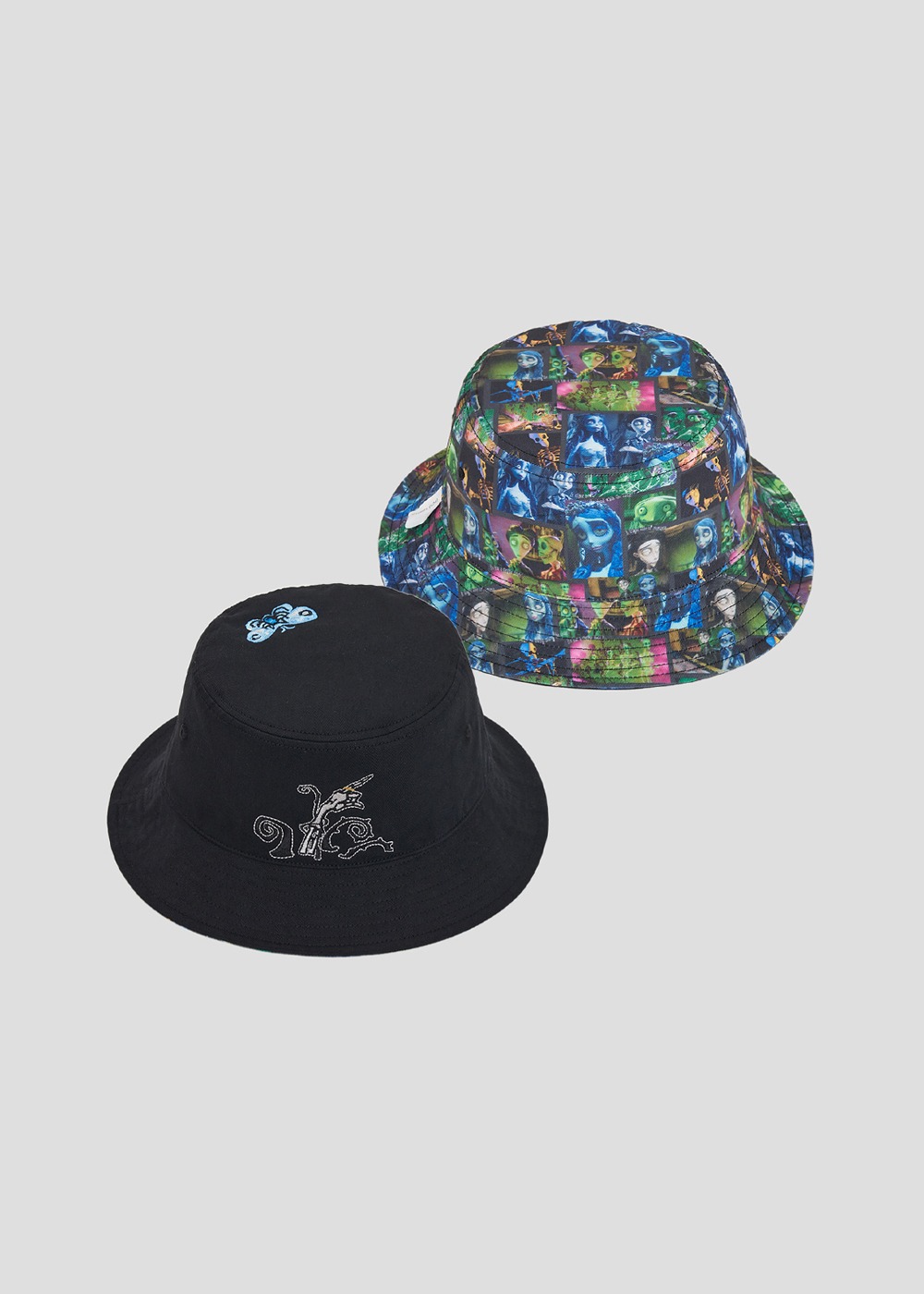 「ティム・バートンのコープスブライド」リバーシブルバケットハット（4500円）