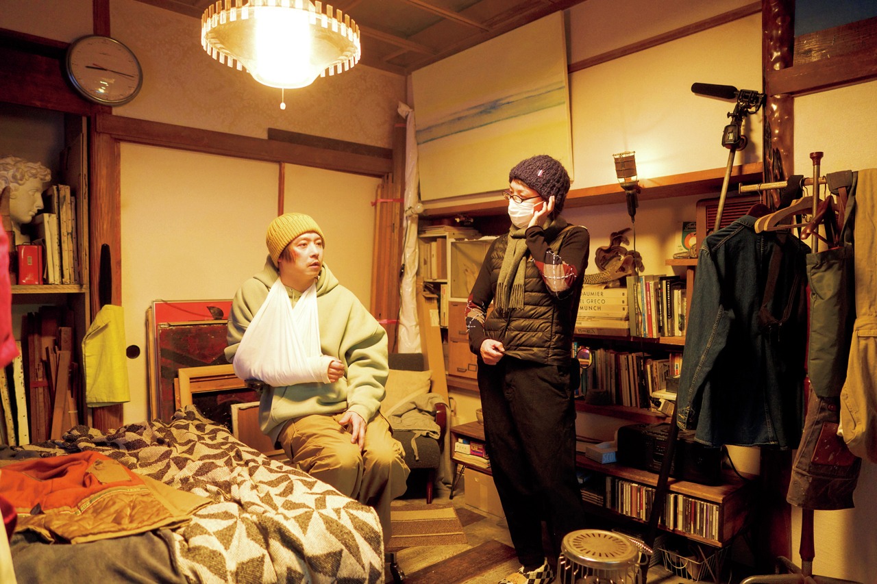 映画「まる」メイキング写真