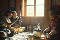 「お坊さまと鉄砲」場面写真