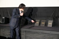 ティーン女子試写会で行われた「三単究明」の様子