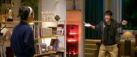 左からジェン・ビン（簡氷）、盛陽（ション・ヤン）