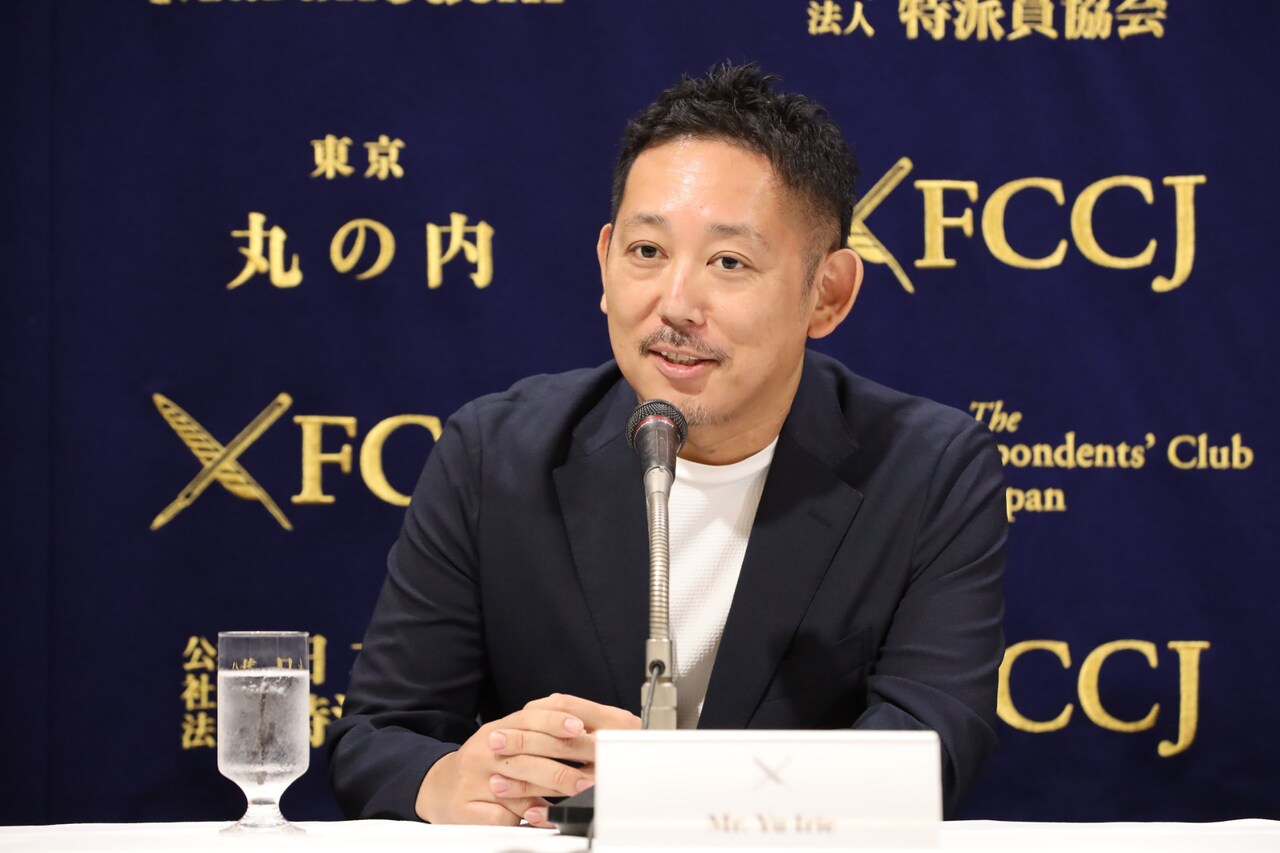 第37回東京国際映画祭と日本外国特派員協会が共催した記者会見に出席した入江悠