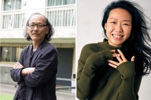 「香港-アジア映画共同製作助成制度」を受賞した「38.83」の関係者。左から古賀俊輔、ヴィンシー・チェク