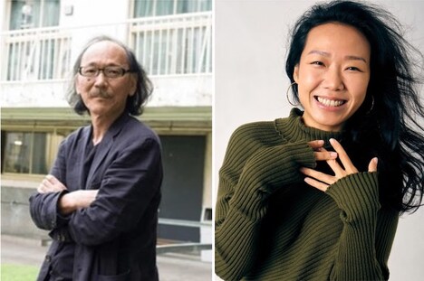 「香港-アジア映画共同製作助成制度」を受賞した「38.83」の関係者。左から古賀俊輔、ヴィンシー・チェク