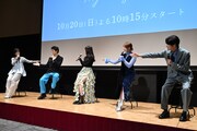 ムードメーカーだと思う人を指す「マイダイアリー」キャスト陣