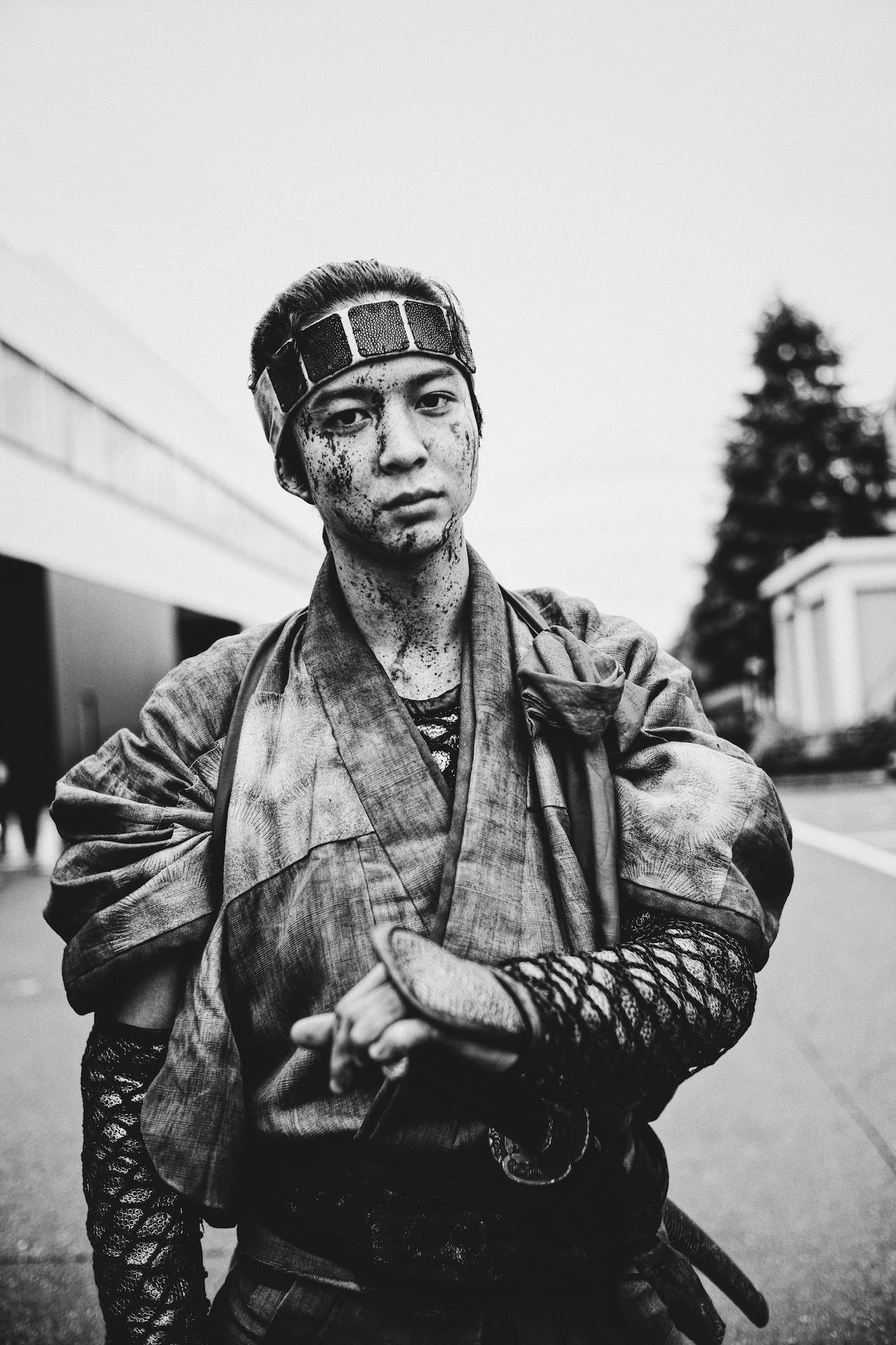「八犬伝」鈴木仁のオフショット