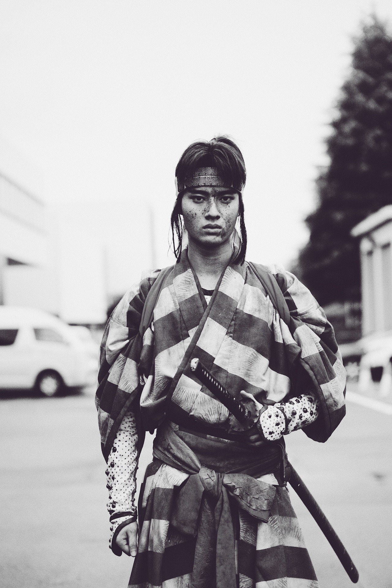 「八犬伝」藤岡真威人のオフショット