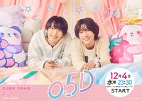 ドラマ「0.5D」ビジュアル
