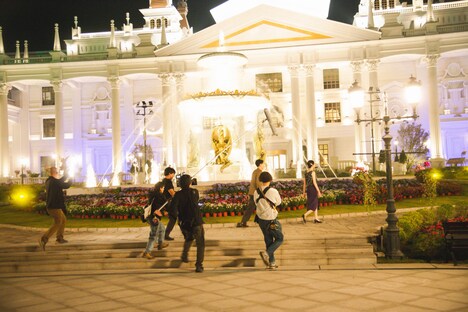 「雨の中の慾情」メイキング写真