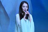 第37回東京国際映画祭のオープニングセレモニーに登壇した菊地凛子