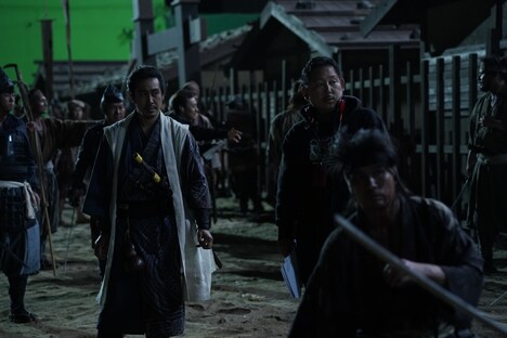 「室町無頼」メイキング写真