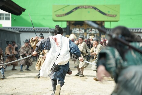 「室町無頼」メイキング写真