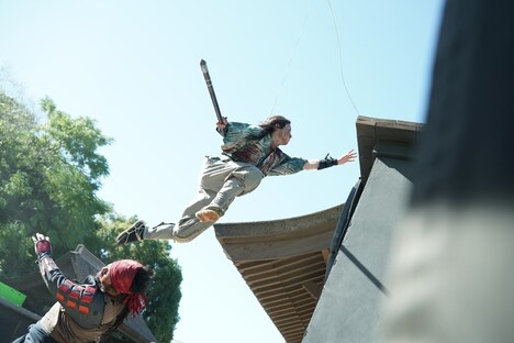 「室町無頼」メイキング写真