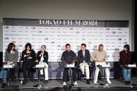 第37回東京国際映画祭コンペティション部門の審査委員記者会見の様子