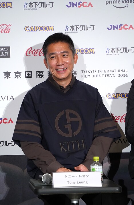 審査委員長を務めるトニー・レオン