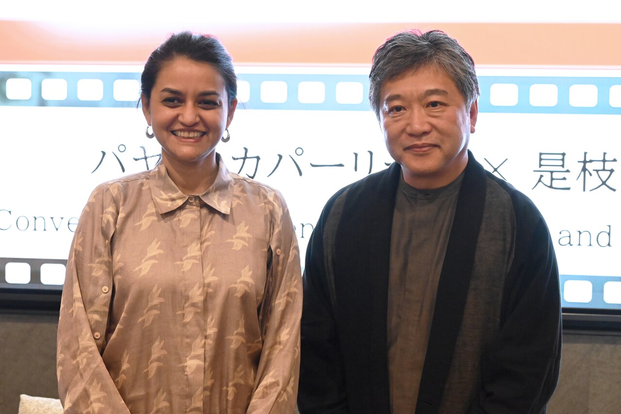 穏やかな語り口と一貫した哲学を称賛、是枝裕和がインドの監督パヤル・カパーリヤーと対談