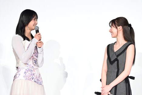 白宮みずほ（右）に「私もポワポワしてたかもしれない……」と話す新沼凛空（左）