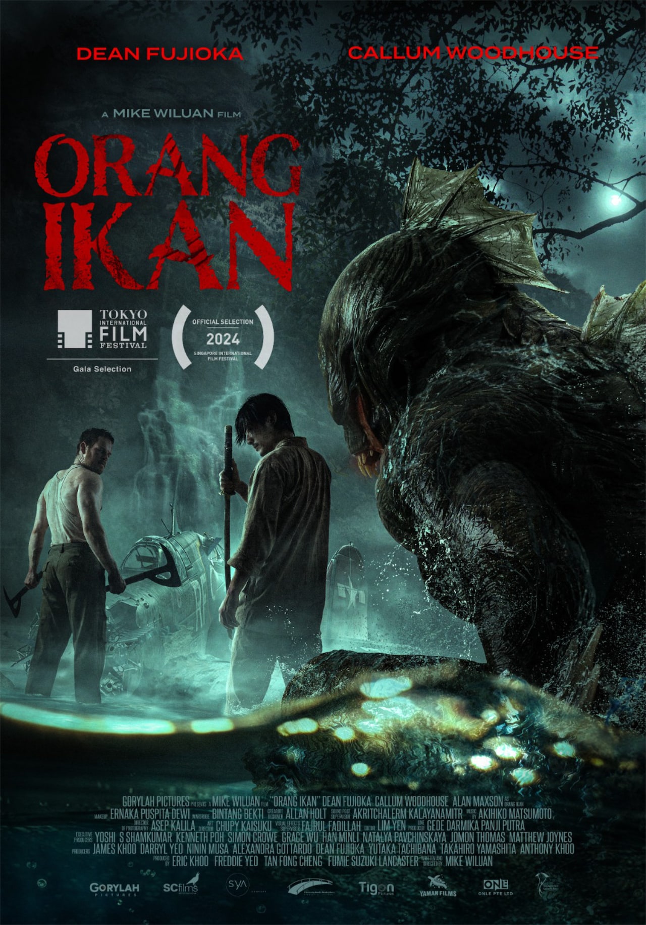 アンブレイカブル　USオリジナル映画ポスター オラン・イカン」ポスタービジュアル - ディーン・フジオカ
