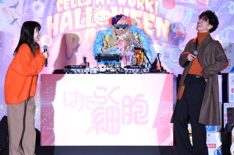 「はたらく細胞」ハロウィンパーティの様子