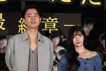 左から成田凌、クォン・ウンビ