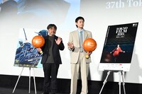 左から岸善幸、菅田将暉