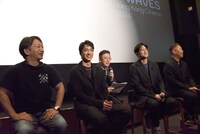 左から谷垣健治、テレンス・ラウ、フィリップ・ン、アンガス・チャン