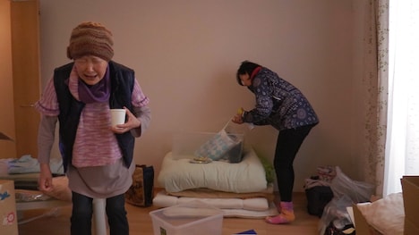 「風に立つ愛子さん」場面写真