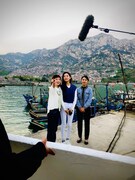 中国映画「夏が来て、冬が往く」メイキング写真