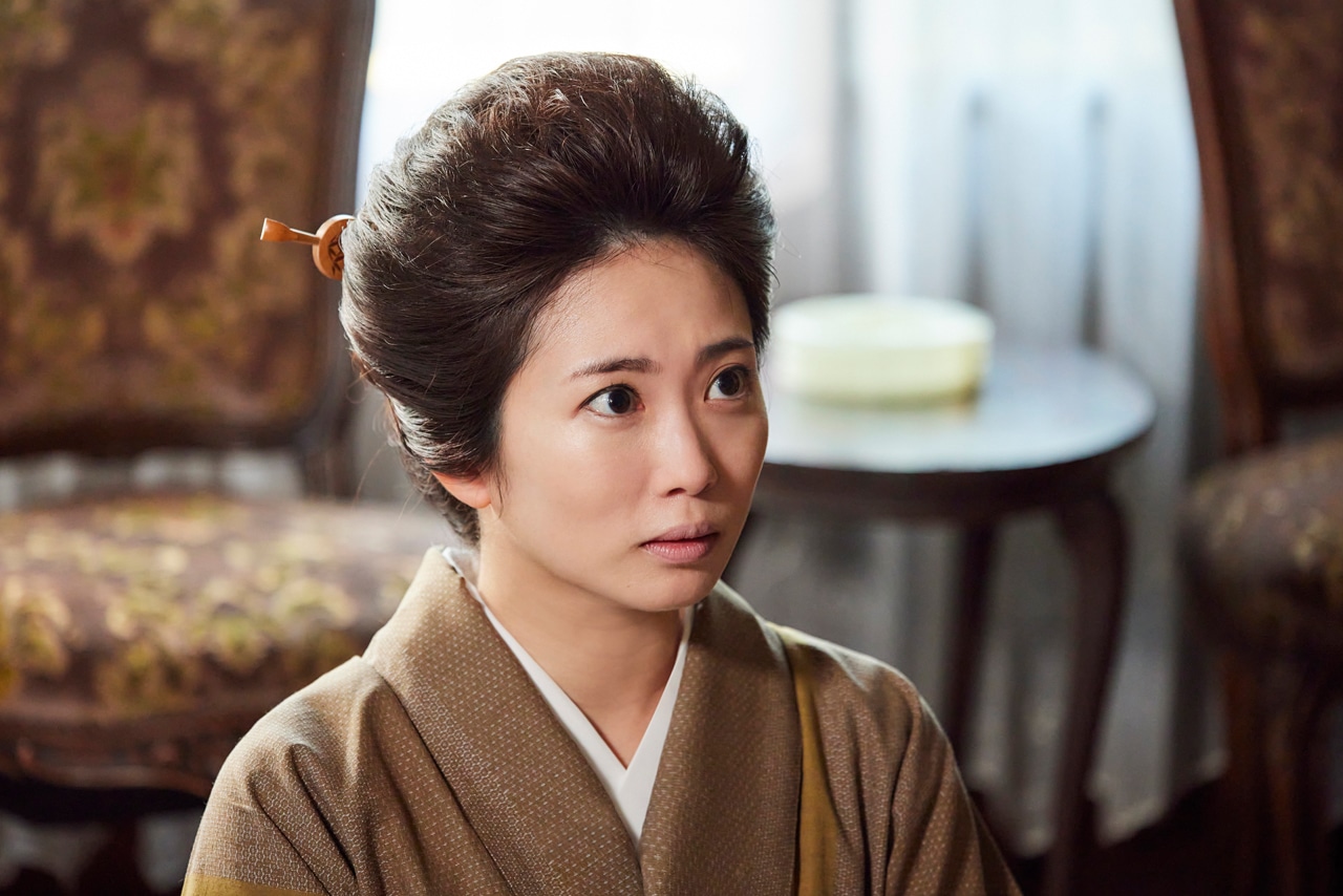 映画「シンペイ～歌こそすべて」より、志田未来演じる中山敏子。