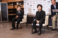 左からリウ・ハオラン（劉昊然）、ドン・ズージェン（董子健）