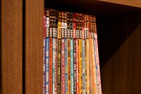 金星シネマの待合室に置いてある映画秘宝