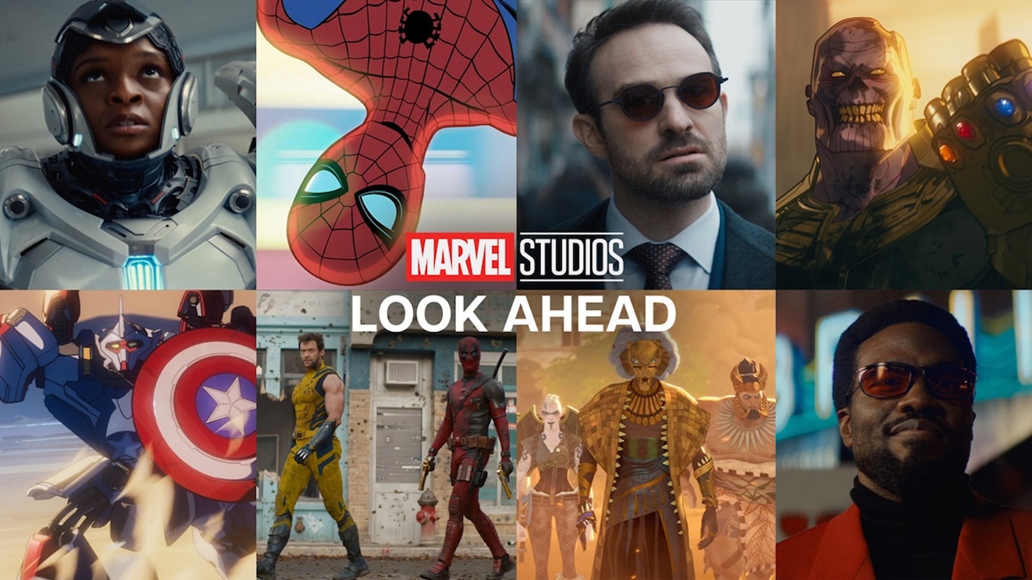 ディズニープラスで今後配信予定のマーベル作品ラインナップ画像