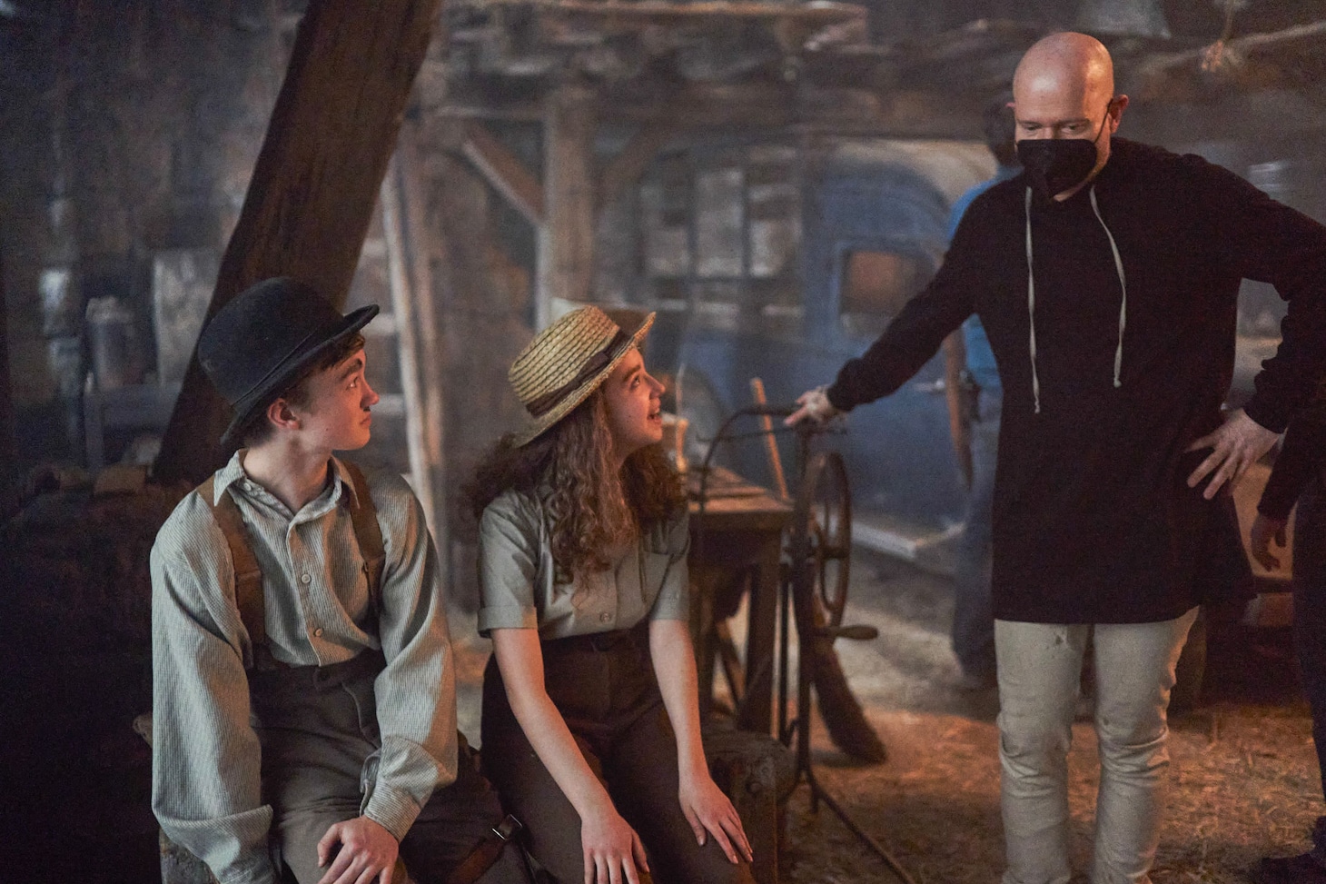 「ホワイトバード はじまりのワンダー」メイキング写真