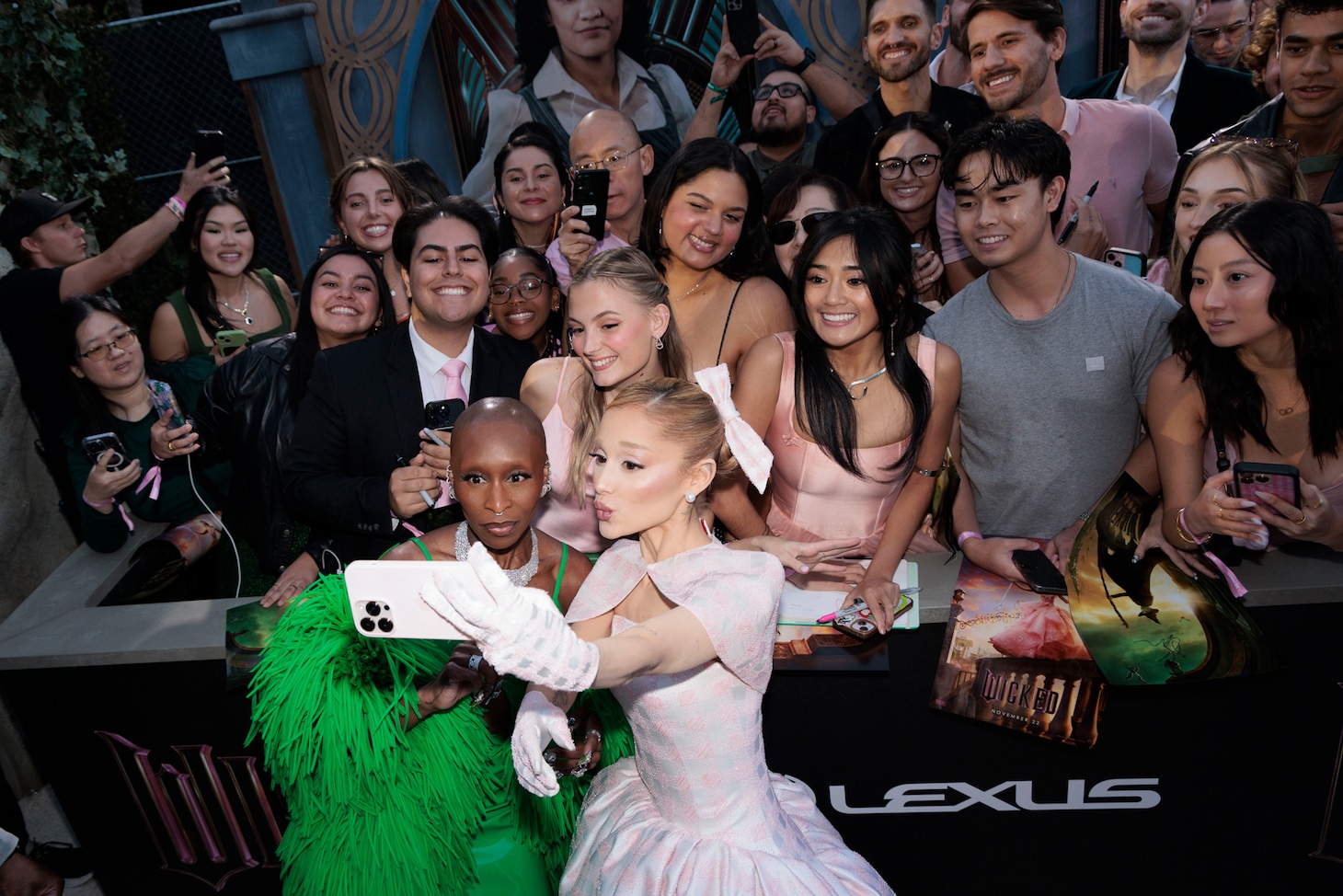 「ウィキッド ふたりの魔女」LAプレミアの様子