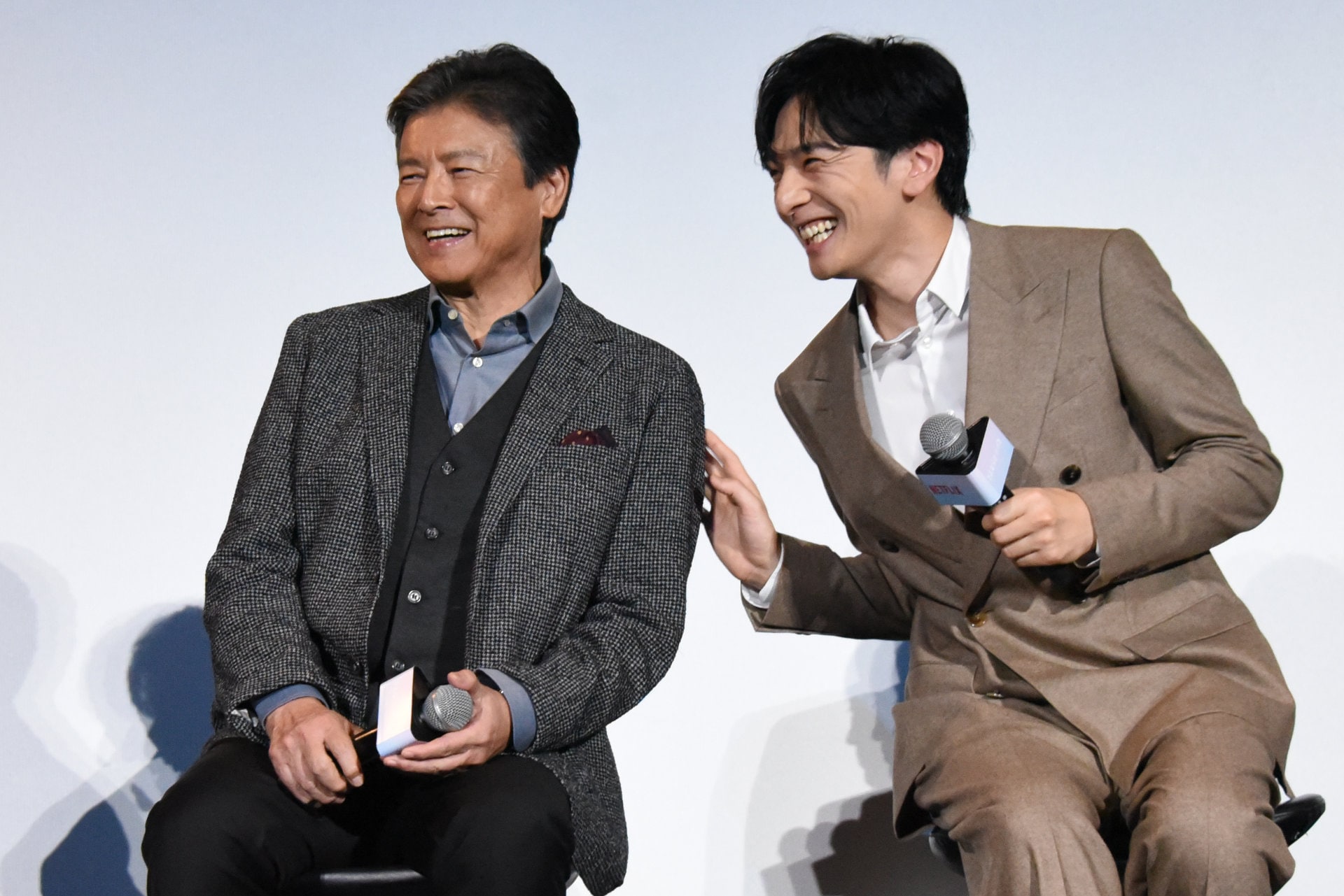 左から三浦友和、生田斗真 [画像・動画ギャラリー 14/26] - 映画ナタリー