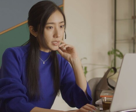 「BFFが来た！」より、中田クルミ演じる望月ナナミ