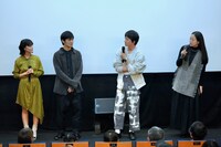 「あるいは、ユートピア」初日舞台挨拶の様子