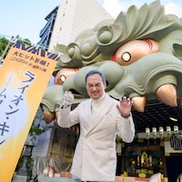 「ライオン・キング」渡辺謙が大阪でヒット祈願、劇中歌は「念を込めてネチっと」