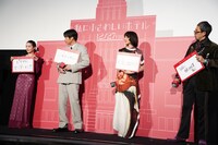 “下剋上したこと”を発表するキャストたち