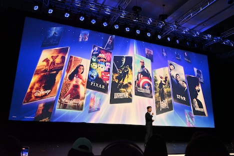 「ディズニー・コンテンツ・ショーケース2024」の様子